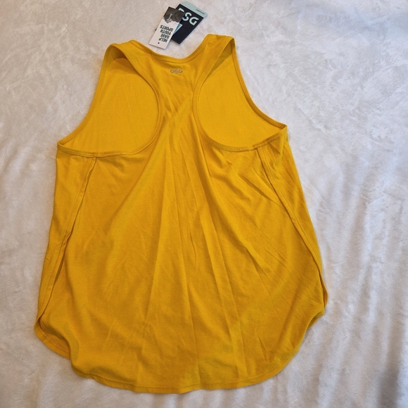 DSG Girls' Movement Performance Tank Top University Gold Medium New Sports - Picture 7 of 9